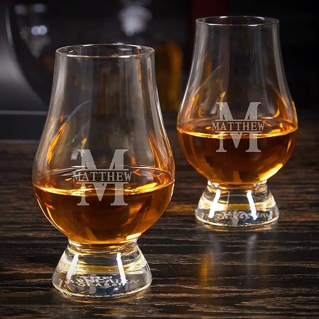 personalized whiskey glasses