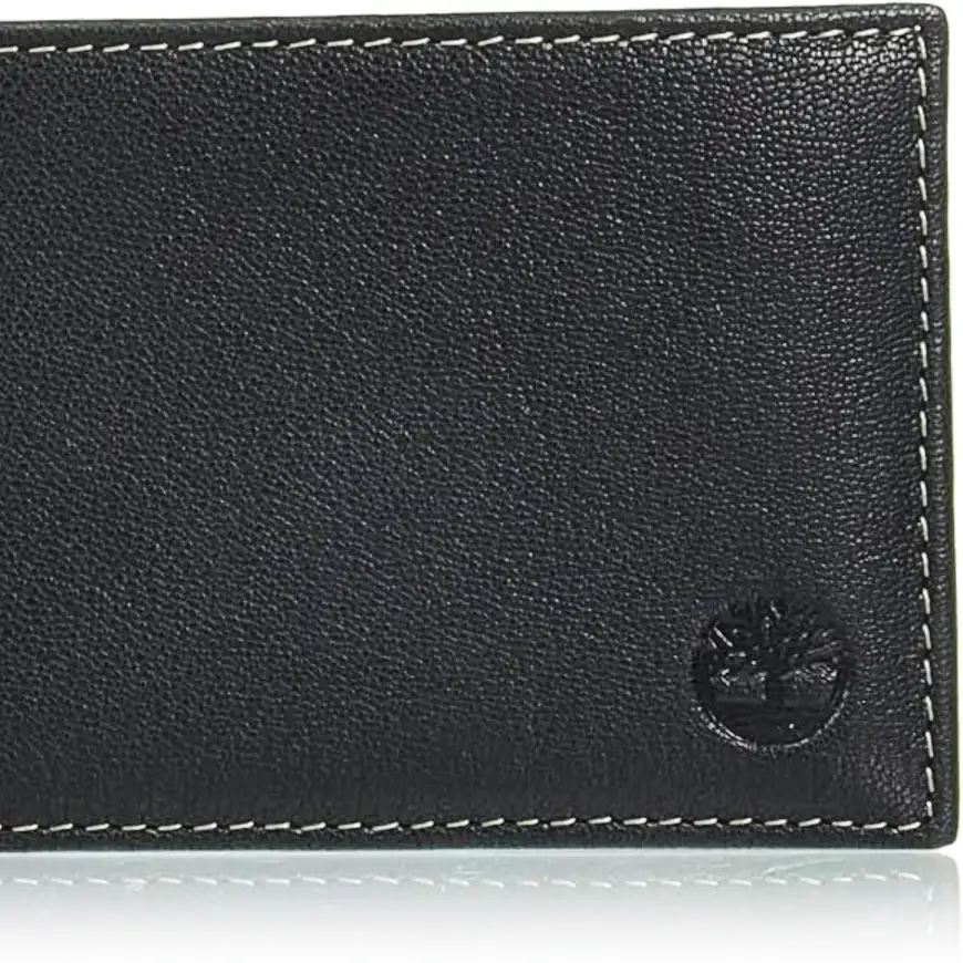 timberlands mens leather wallet